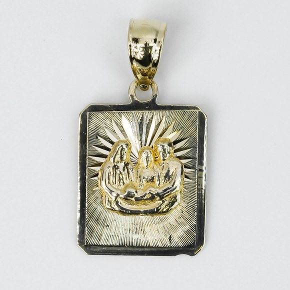 14k baptism online necklace